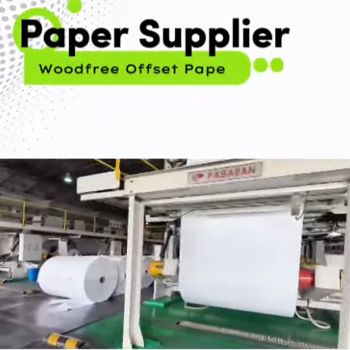 Woodfree Offset Paper by Golden Paper | High-Quality for All Your Printing Needs