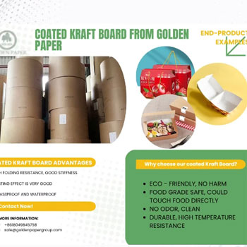 Strong.Reliable.Sustainable-Coated Kraft Back (CKB)from Golden Paper